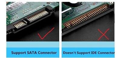 NTQinParts USB 3.0 to 2.5" SATA III Hard Drive Adapter Cable/UASP Converter for Western Digital 250GB/500GB/1TB/2TB/4TB WD Blue SA510 SATA Internal