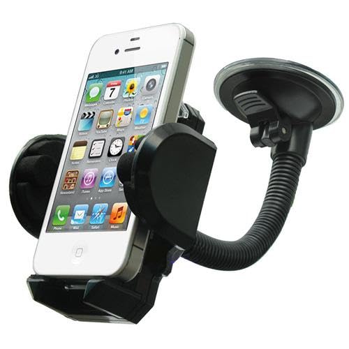 Fonus Car Mount Windshield Holder Compatible with Samsung Galaxy A26/A36/A56 5G, Glass Cradle Swivel Dock Suction