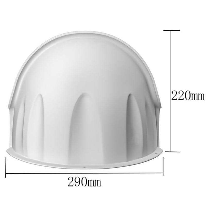 Universal Sun Rain Shield for Outdoor CCTV Cameras - Anti-Glare Weather Cover, Protects Cover for Nest/Ring/Hikvision/Dome/Bullet Cameras, White ABS