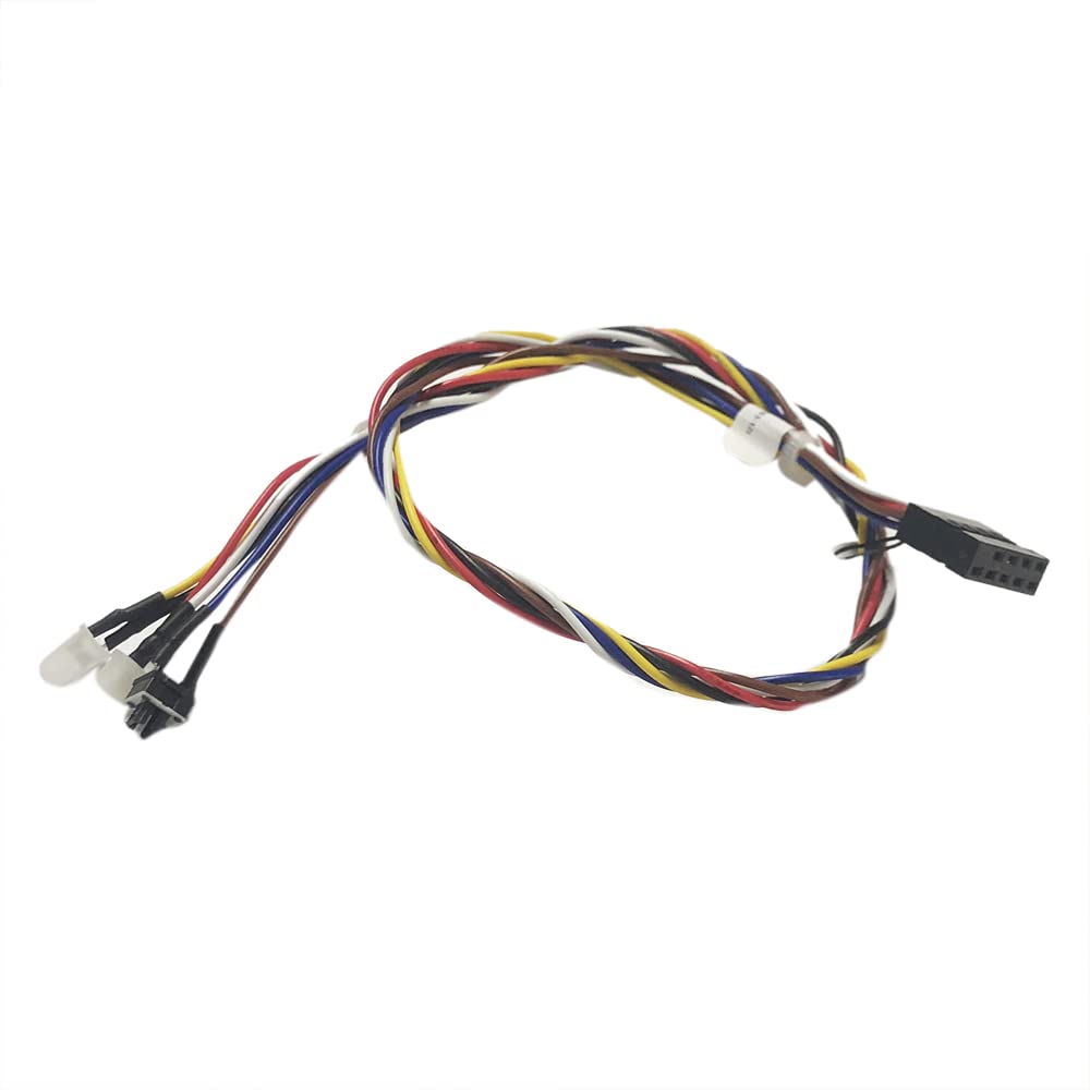 Zahara MT LED Power Button Light Switch Cable Replacement for Dell Inspiron 560 570 JHP5X 0JHP5X 9PIN