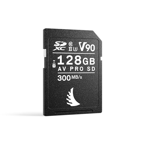 Angelbird AV PRO SD V90 128 GB - SDXC UHS-II Memory Card - up to 6K RAW - High-Speed - for Burst Photography and High-Bitrate Video Production