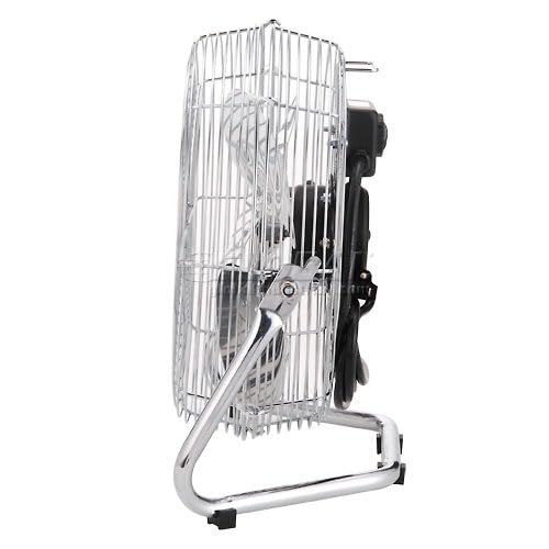 Global Industrial 12" Diameter Industrial Floor Fan with Pivoting Head
