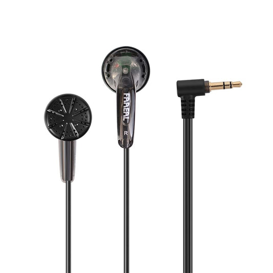 FAAEAL Iris Ancestor in-Ear Earphones, Super Bass 3.5mm Wired Headphones, Earbuds Without/with HD Microphone, Balanced Sound 32ohm Flat Head Earbuds…