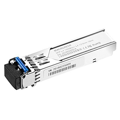 Macroreer Replacement for 1000GBASE-LX/LH Transceiver Module Ubiquiti Mini-GBIC Single-Mode Up to 10km