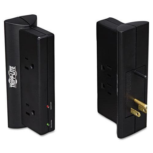 Tripp Lite Protect it! Surge Protector, 4 ac outlets, 720 j, Black