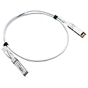 [White Colored] 25GbE SFP28 DAC Twinax Cable, 1.0 Meter 25GBASE-CR SFP28 Passive Copper Cable, Compatible for Juniper JNP-SFP-25G-DAC-1M