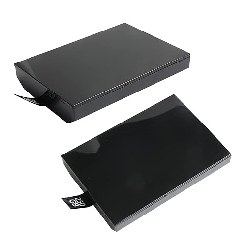 Ximimark Internal Hard Disk Drive Enclosure Replacement HDD Caddy Case Shell for Xbox 360 Slim (20GB/60GB/120GB/250GB/320GB/500GB),2Pack?