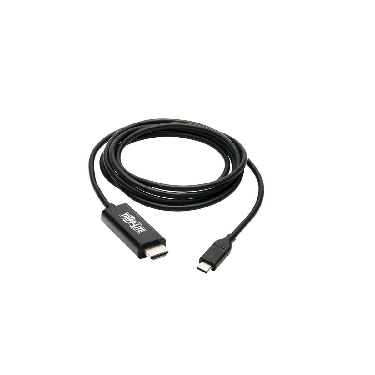 Tripp Lite USB C to HDMI Cable Adapter (M/Thunderbolt 3 HDMI Cable Adapter, Gen 1, Converter On HDMI End, 4K HDMI @ 60 Hz, 4: Black, 6 ft