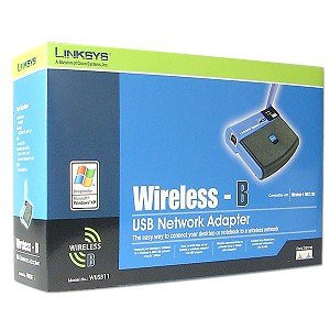 Linksys Wireless USB Adapter WUSB11-VN V. 2.6 2.4 Ghz 802.11b Data Rate 11 Mbps