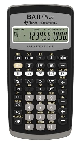 BA II Plus Financial Calculator