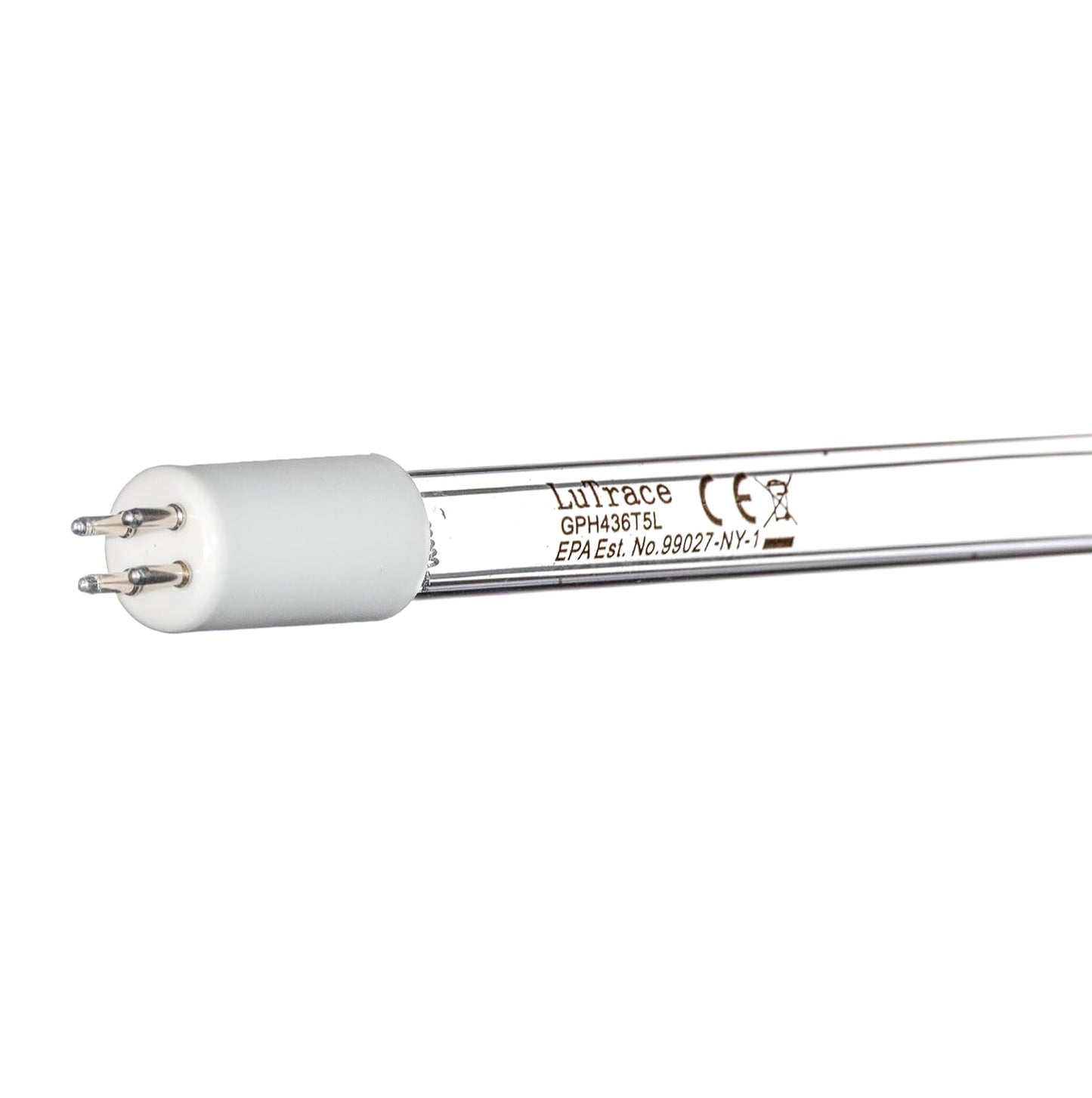 Lutrace GPH436T5/4P, GPH436T5L/4P, GPH436T5L/4 17inches, 21W, UV Bulb, Lamp 4pin .Guaranteed for One Year