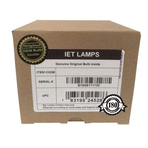 Replacement Lamp Assembly with Genuine Original OEM Bulb Inside for EPSON Home Cinema 5040E Projector (Power by Osram)