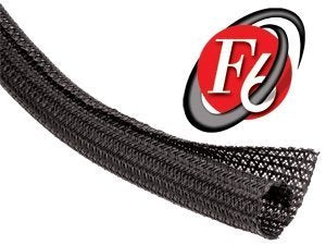 Techflex 3/4 F6 Split Sleeving 25 feet Black
