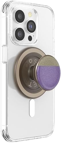 PopSockets Phone Grip for MagSafe, Magnetic Holder, Phone Stand - Lavender