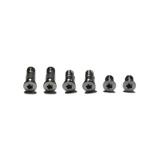 ICTION New Bottom Case Screws (Pentalobe P5) 6 pcs Replacement for MacBook Pro 13" A1708 A2159 A2338 2016-2020 Year (Space Gray)