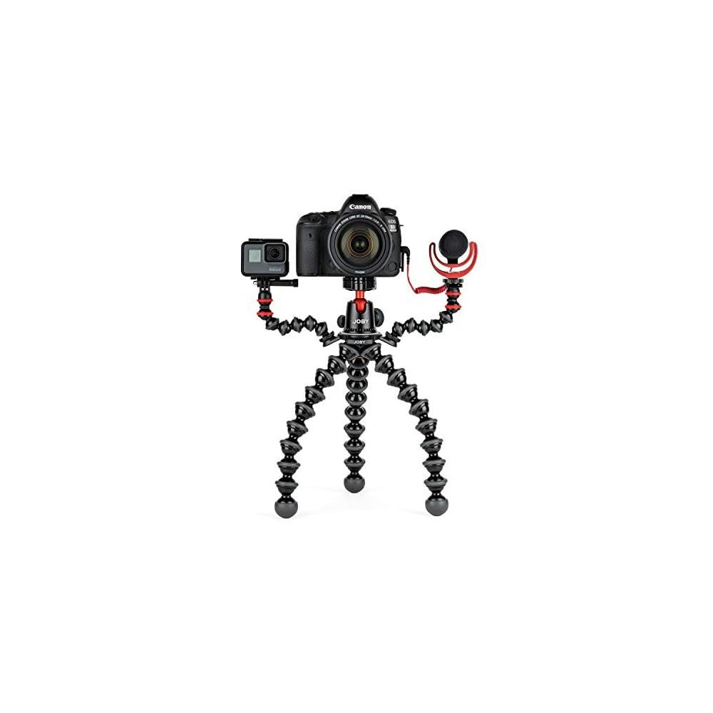 Joby GorillaPod Arm Kit for Action Video Camera, Mics and Lights