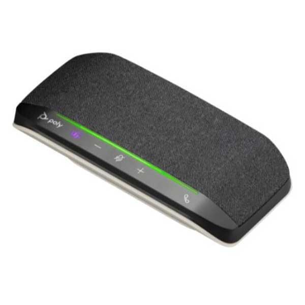 Poly Sync 10 USB Speakerphone (Plantronics) - Two-In-One Portable Speaker for Audio/Video Conference Calls & Music - USB Powered - Dual-Mic