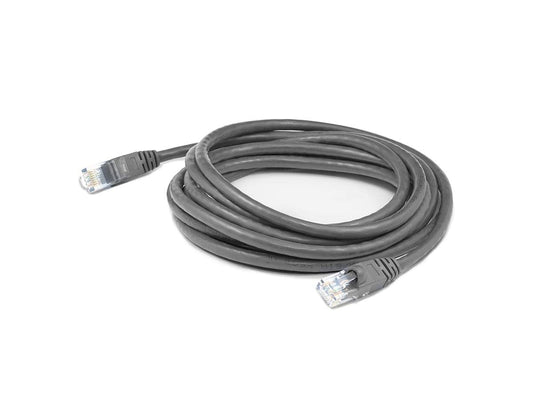 AddOn 10ft RJ-45 (Male) to RJ-45 (Male) Gray Cat6A UTP PVC Copper Patch Cable