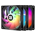 Thermalright TL-C12C-S X3 CPU Fan,120mm 4pin PWM Silent Computer Case Cooler Fan, with S-FDB Bearing Included, up to 1550RPM PC Cooling,ARGB?3