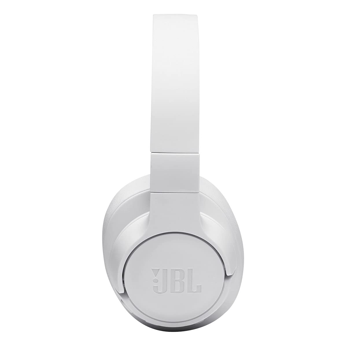 JBL Tune 710BT Wireless Over-Ear Headphones - Bluetooth Headphones with Microphone, 50H Battery, Hands-Free Calls, Portable (White) (Renewed)