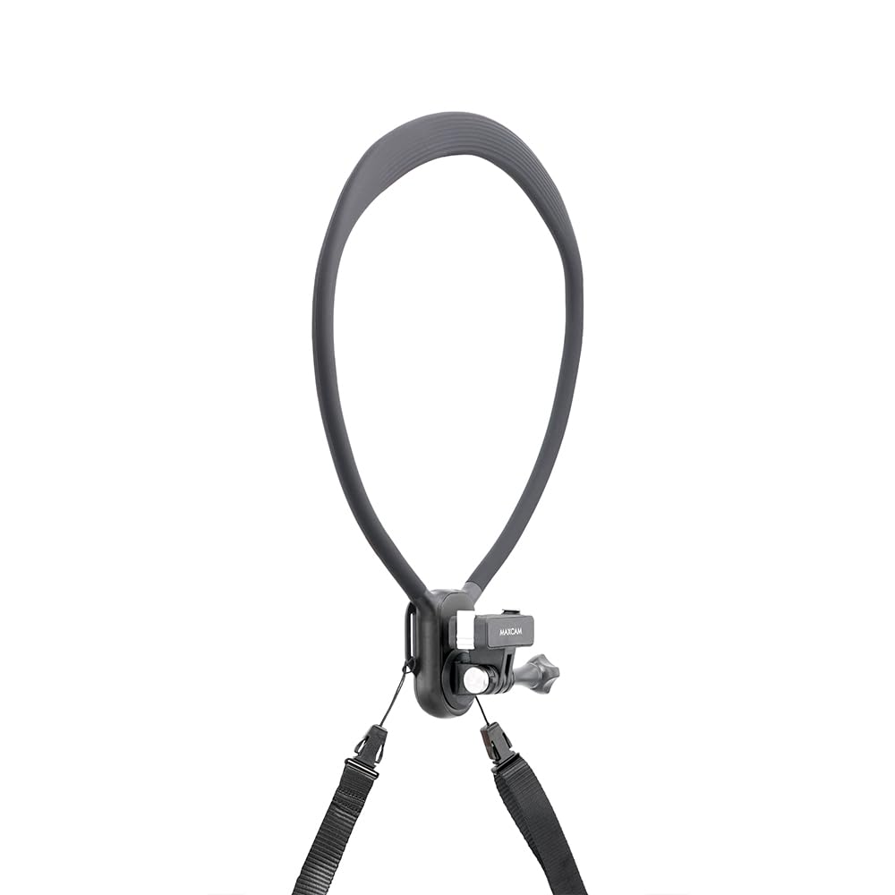 MAXCAM Neck Strap Mount for DJI Osmo Action 6 Includes Magnetic Quick-Release Base