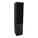 Rockville Lux 658 Dark Wood Dual 6.5" Home Theater Stereo Tower Speaker, 160W RMS, 640W Peak, 8 Ohm, Silk Tweeter, MDF Audio Cabinet, 22Hz-20kHz