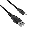 PwrON USB PC Data SYNC Cable Cord Lead for Panasonic Camera Lumix DMC-GH3 DMC-FZ1000 s