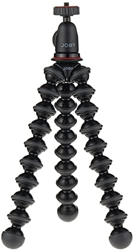 Joby GorillaPod Compact Tripod Kit with Ballhead for Mirrorless Cameras up to 2.2 lbs. Black/Charcoal.