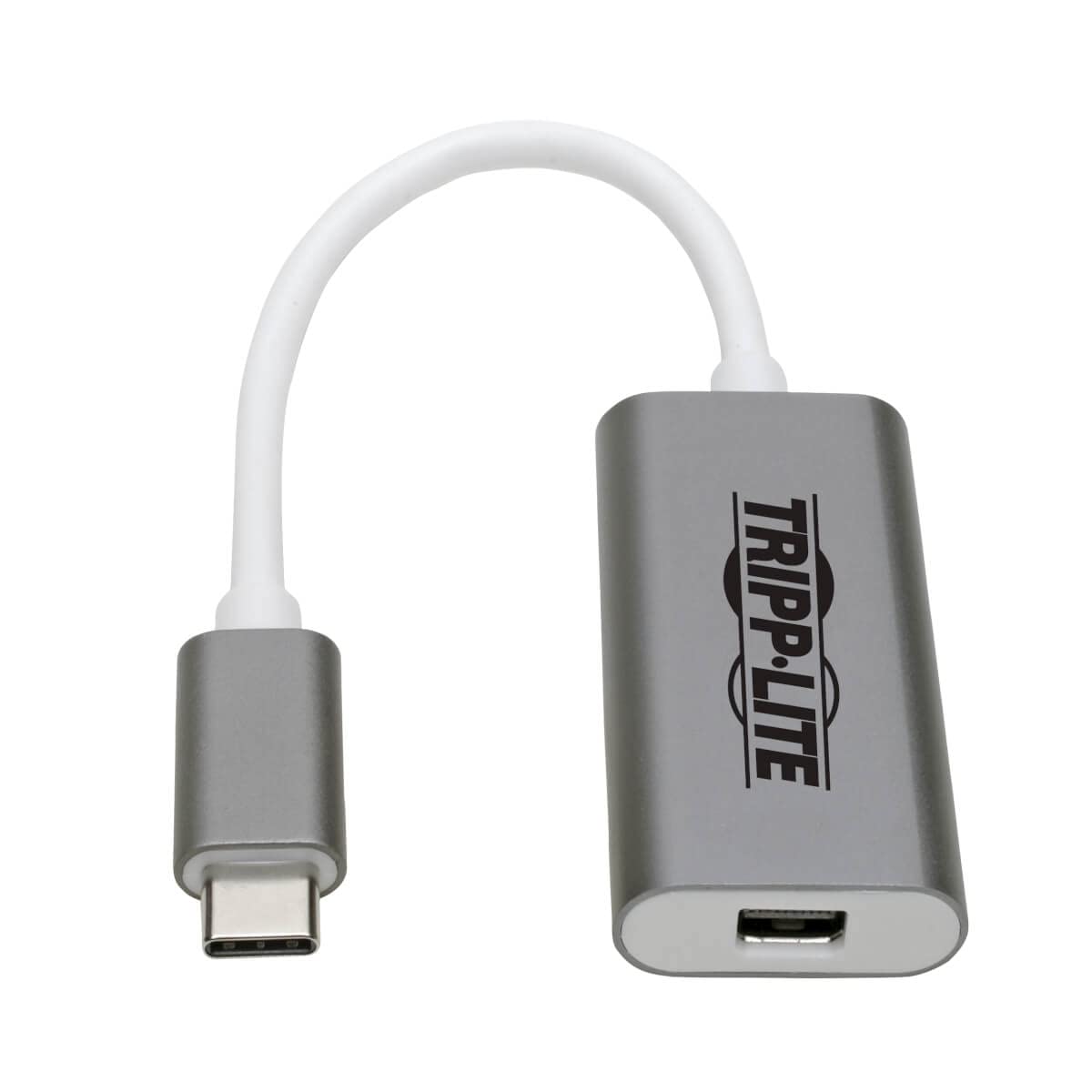 Tripp Lite USB C to Mini DisplayPortAdapter (M/F), Thunderbolt 3 to Mini DisplayPort Adapter, USB 3.1 Gen 1, 4K @ 60 Hz, 4:4:4, White