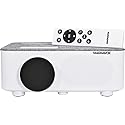 Magnavox MP603 Home Theater Projector with Bluetooth Wireless Technology and Suitcase Speaker | 1080p and 160" Display Supported | Compatible