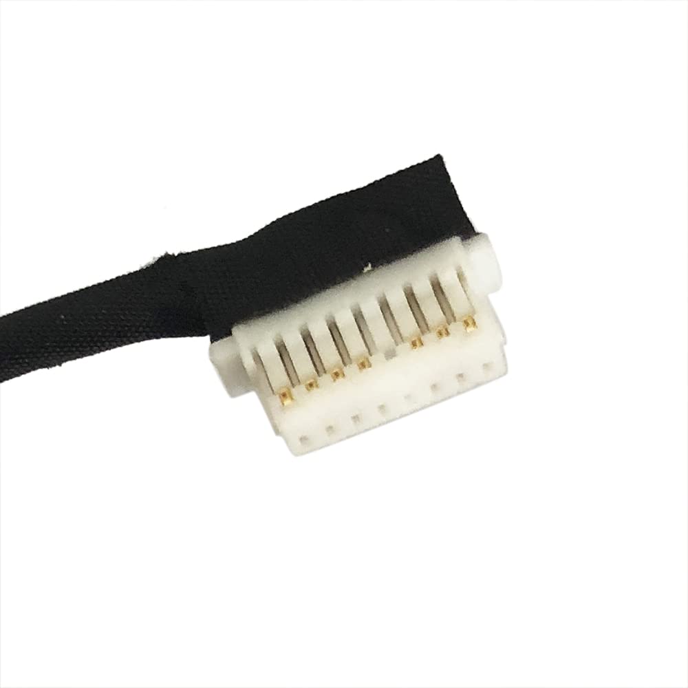 GinTai DC in Power Jack Charging Port Cable 0WG2R5 Connector Socket with Wire WG2R5 Replacement for Dell 3320 450.0NB04.0011 450.0 NB04 .0002