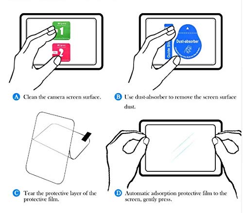 conulog [2-Pack Screen Protector Tempered Glass for Canon G7X Mark III - Ultra Thin Screen Protective Film For Camera Canon G7 X Mark iii G9X Mark II