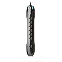 360 Electrical 360322 Agent Surge Protector with 7 Outlets, 1 Adapter Spaced, 6' Cord, Coax
