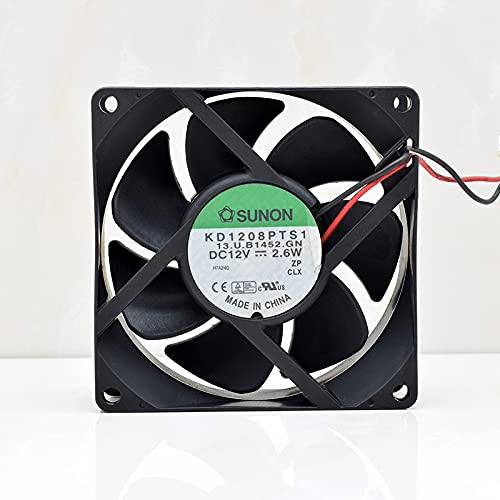 KD1208PTS1 12V Fan for KD1208PTS1 12V 2.6W Chassis Power Supply Cooling Fan