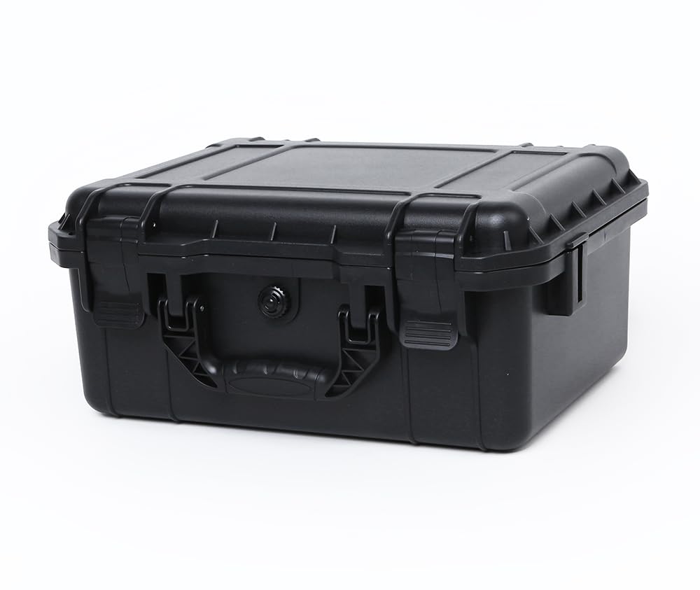 14in Waterproof Hard Shell Case with DIY Customizable Foam Insert (13 x 9.6 x 5.7in Interior)