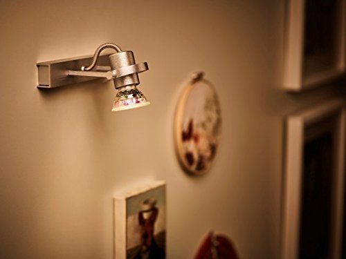 Philips 465054 LED GU10 Dimmable 35-Degree Flood Light Bulb: 400-Lumen, 3000-Kelvin, 6-Watt (50-Watt Equivalent), 3-Pack