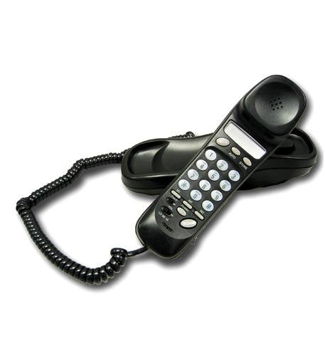 2 Pack of Cortelco ITT 615000-voe-21m Trendline Corded Phone Black Itt-6150-bk