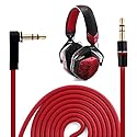 Studio Audio Cable Compatible with V-Moda Crossfade LP/LP2,XS M-80 V-80 M-100 M-200 Headphones,4.2 Foot, 1.25 m Cable