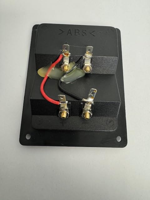 Bi-Amp Speaker Terminal Cup Gold Banana Binding Post