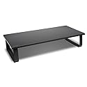 Kensington Extra Wide SmartFit Monitor Stand, Ergonomic Height Adjustable, for Monitors up to 32 Inches and MacBook M1/M2/M3/M4 (K55726WW) Black
