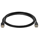 Cmple - USB Extension Cable 6ft Type A USB Male to Female USB 3.0 Cable for External Hard Drive, Keyboard, Webcam, USB Hub, Flash Drive - Black