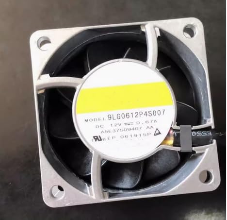 9LG0612P4S007 DC 12V 0.67A 8.04W 60x60x25mm 4-Wire Cooling Fan