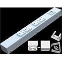 12” Hardwired Power Strip (NO Power Cord), 4 Vertical Outlets (NOT Tamper Resistant), NO Ears (Without mounting tabs), 15A (NOT a 20 Amp Unit), USB