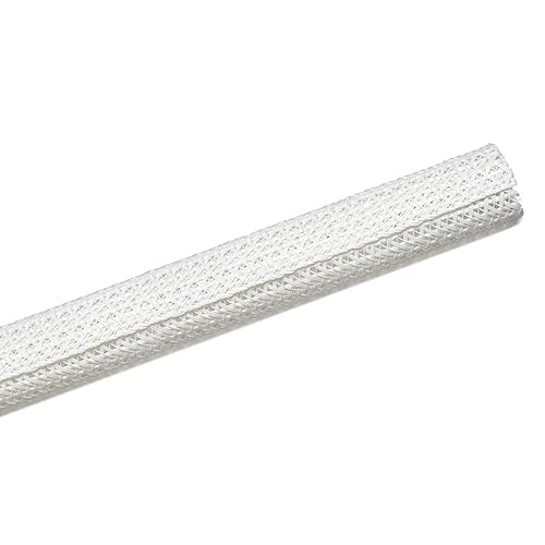 WALL Cord Cover, 6.56ft - 0.75inch Cable Protector, Hide Wires Cable Sleeve Split Sleeving for TV, Computer, Home Cinema, USB Cable Power Cord, Audio