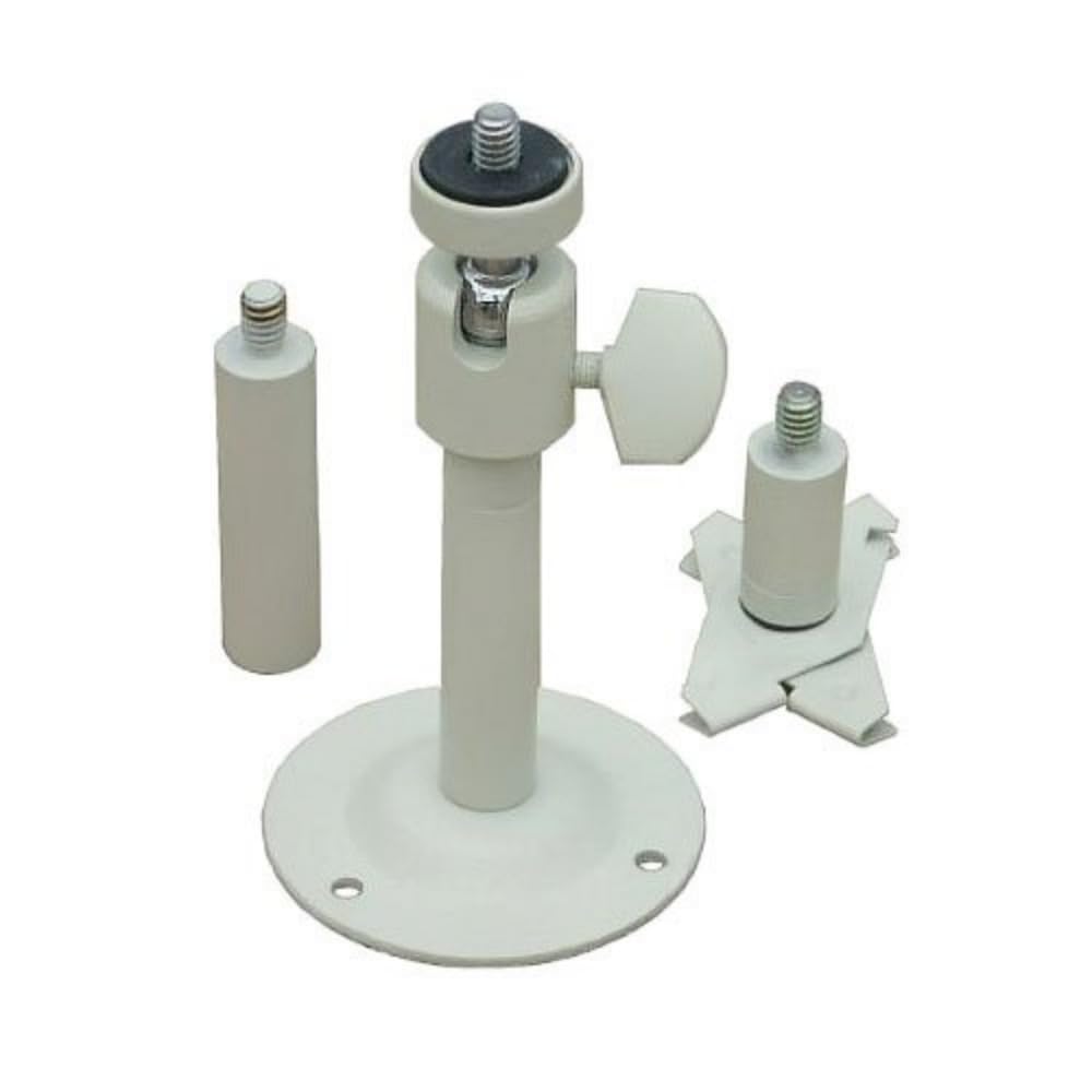 VideoSecu 2 Pack 2-6 inch Adjustable Security Camera Metal Brackets Pan Tilt Wall Ceiling Mounts for CCTV CCD Box Body Camera Home Surveillance System