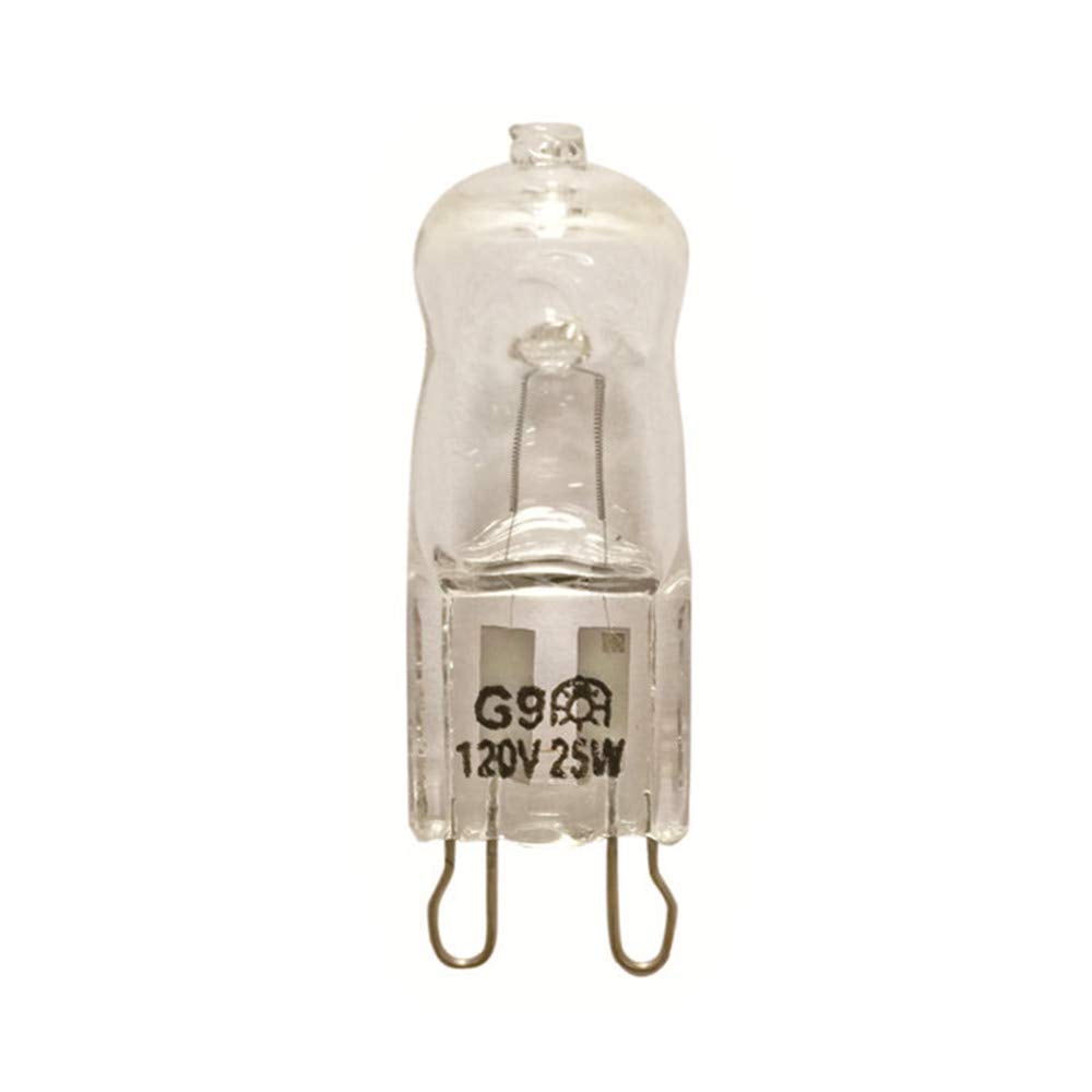 Vstar G9 Halogen Bulb,Clear G9 Bi-pin Base,120V 40W Dimmable,CRI 100,10pack