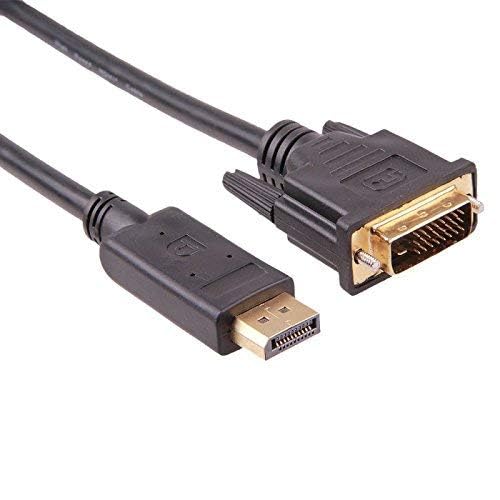 axGear DisplayPort DP to DVI-D Male Dual Link Cable 6Ft