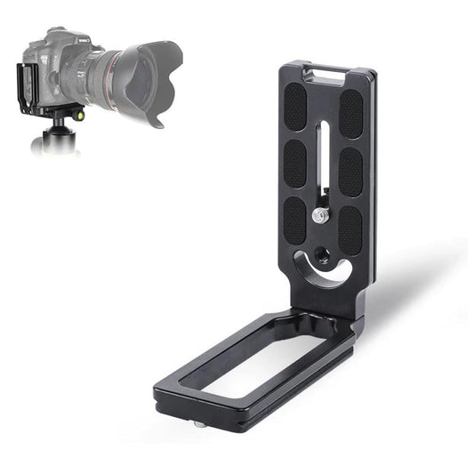HuaerHui DSLR Camera L-Shaped Bracket Mount, Arca-Swiss Vertical Horizontal Switching Quick Release Plate for Canon Nikon Sony DJI Osmo Ronin Zhiyun