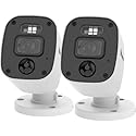 Swann SwannForce 1080p Full HD DVR Audio/Video Add-On Security Camera - PRO-1080MQB 2 Pack with Mic