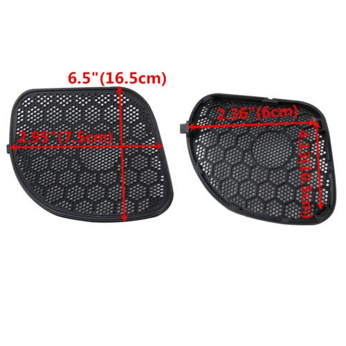TCT-MOTORPARTS Fairings Glove Box Doors +Speaker Grilles For Harley Road Glide 2015-2023 FLTRX Ultra FLTRU Special FLTRXS CVO Ultra FLTRUSE Matte
